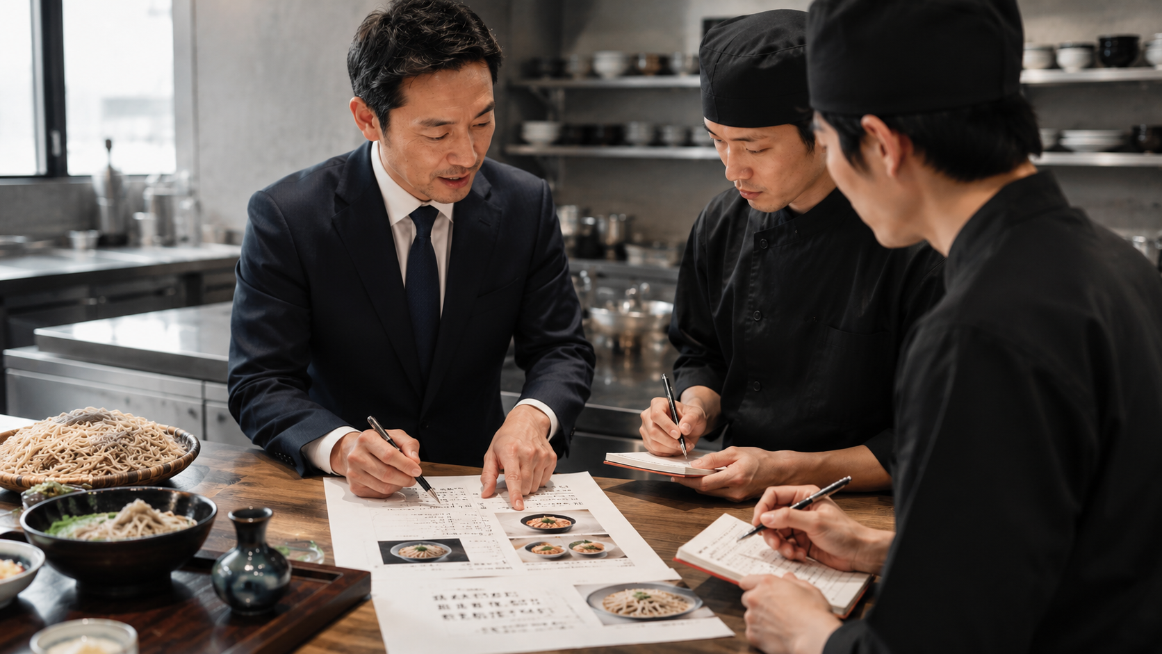 メニュー開発・研修